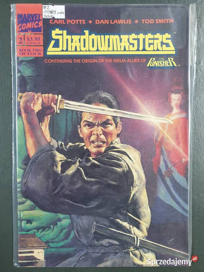 Shadowmasters 3 komiksy Marvel USA 1989 Gdynia
