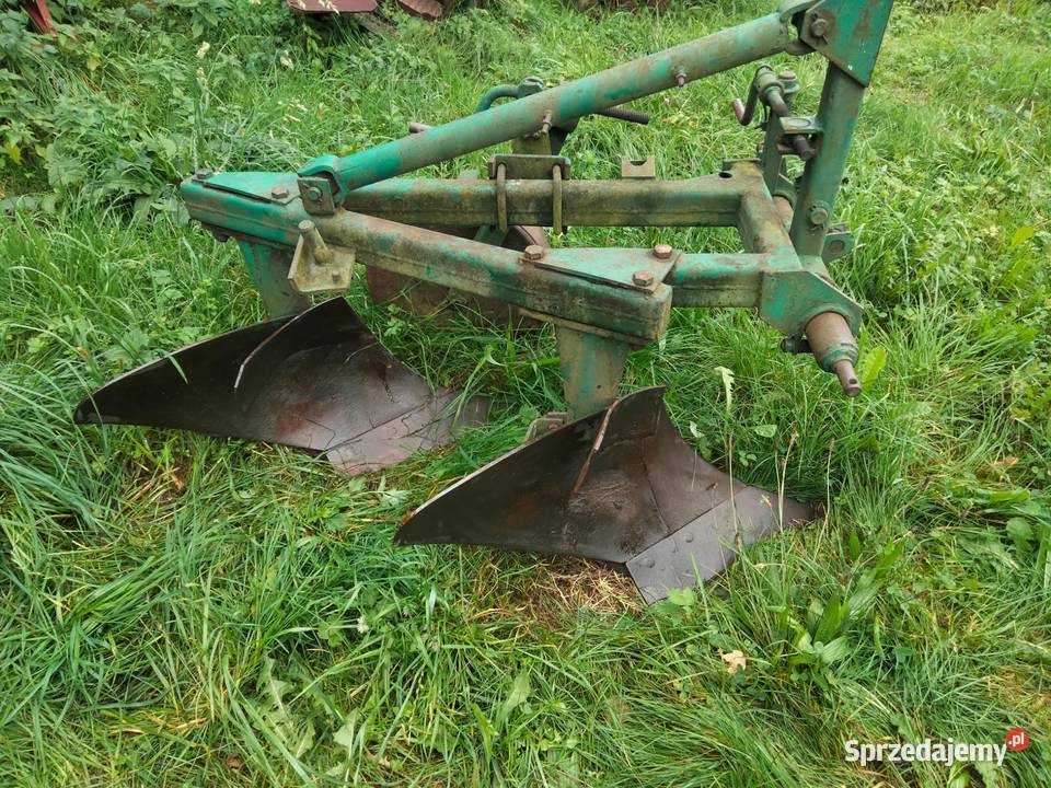 Pług dwuskibowy grudziądzki nieuszkodzony Pługi małopolskie Bochnia