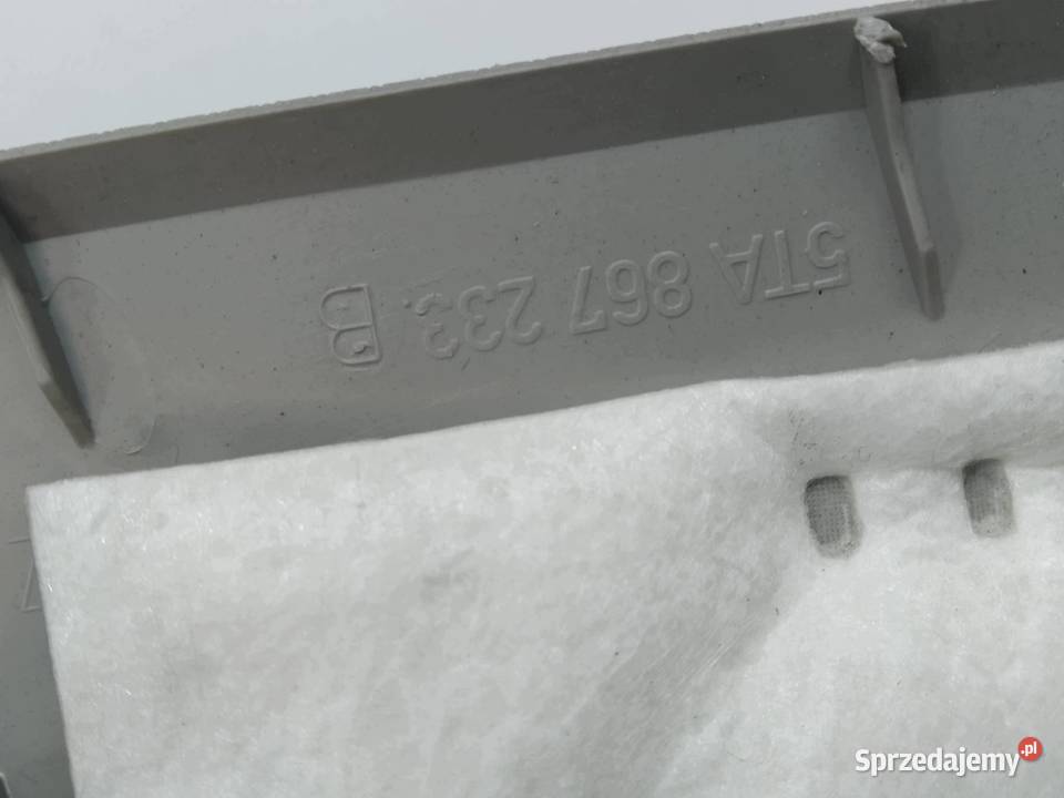 OSŁONA SŁUPKA A LEWA PRAWA KPL 5TA867234B VW