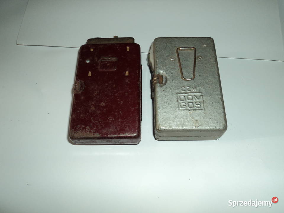 Wczesny PRL czerwona latarka ormowca druga Nowy Sącz