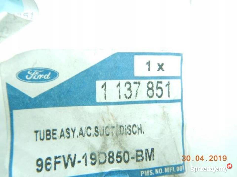 PRZEWÓD KLIMATYZACJI FORD FIESTA 9502 Motoryzacja