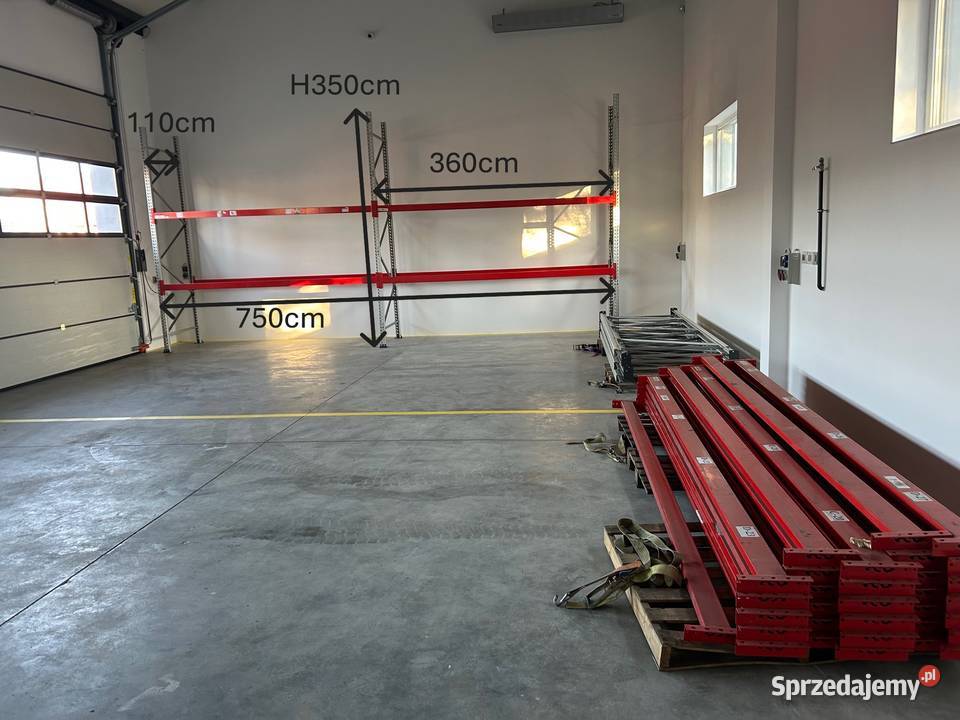 Regały magazynowe Przemysłowe MGL HX H350 nowe Magazynowanie Ząbki