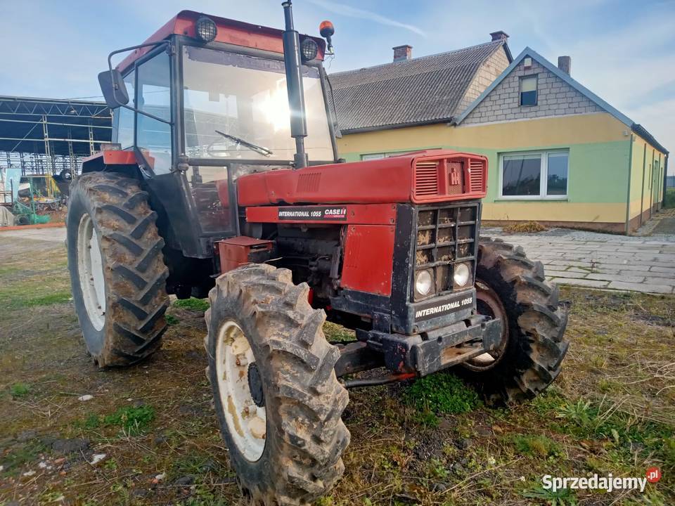 ciągnik ihc case 1055 napęd 4x4raty dowóz105