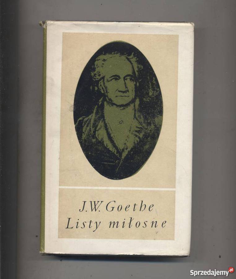 Listy miłosne Goethe zachodniopomorskie Szczecin sprzedam
