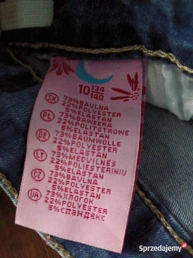 Spódnica jeans dziewczynki 134 9 lat+ podkarpackie Krosno