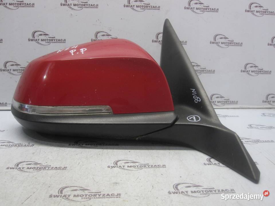 BMW F20 12r lusterko prawe 021185 8 PIN ANGLIK osobowe sprzedam