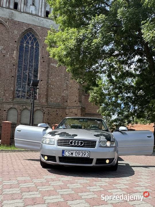 Audi A4 B6 Cabrio 18T sline lakier metallic kujawsko-pomorskie Świecie