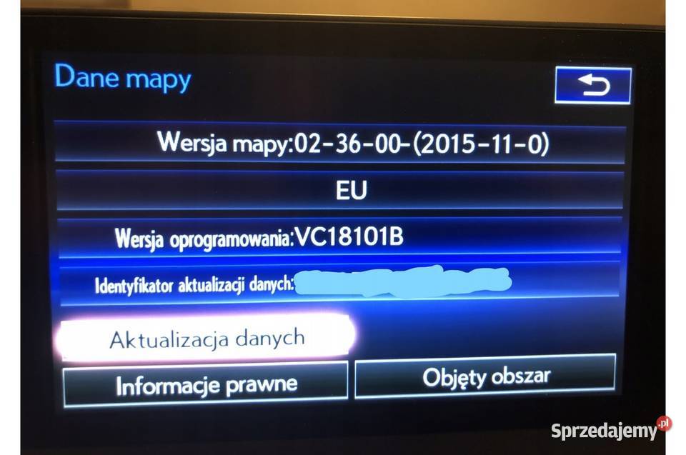 MAPA LEXUS 2023 13CY 15CY Europa CT ES IS GX NX Łódź