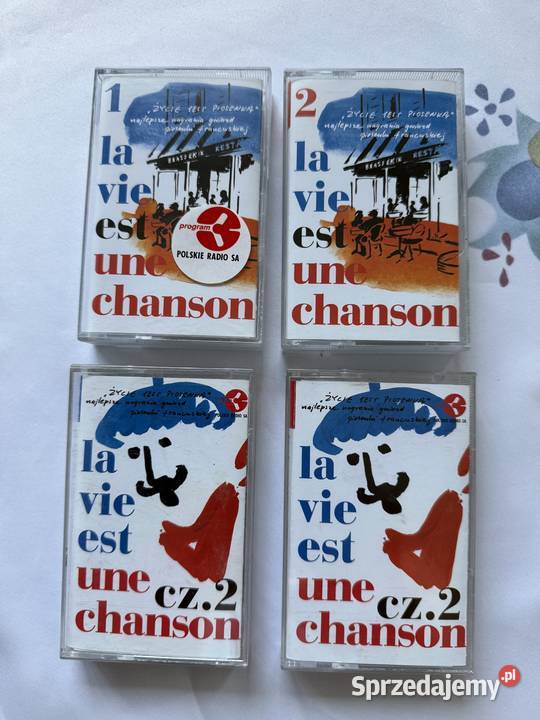 La vie est une chanson cz1 i 2kasety MC kaseta Lublin