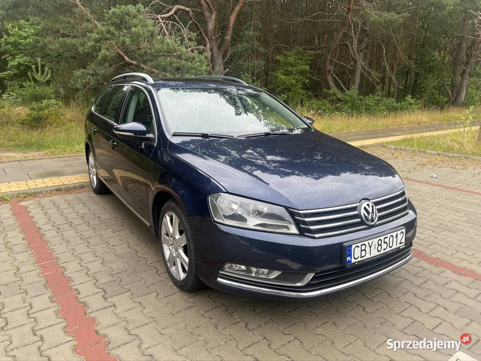 Volkswagen Passat B7 bogate wyposażenie hak Passat Bydgoszcz sprzedam
