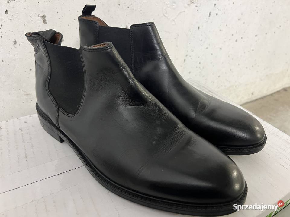 Czarne butu kostkę Szczecin