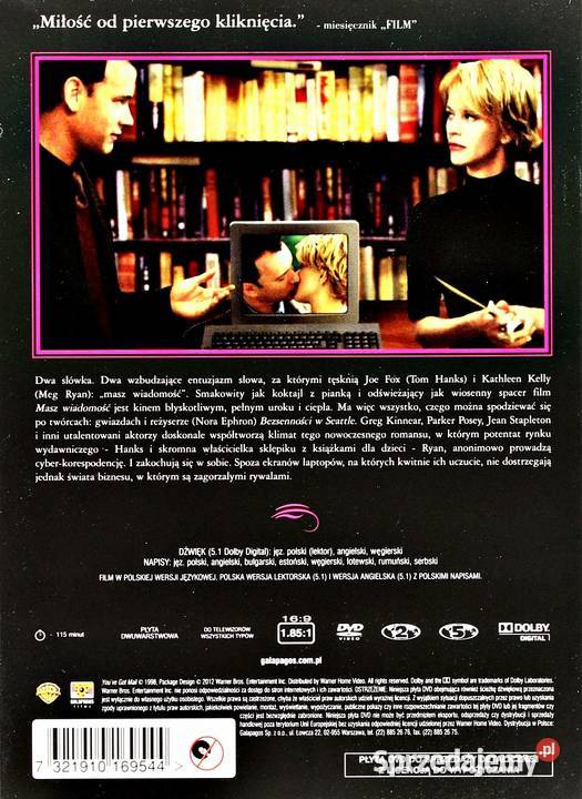MASZ WIADOMOŚĆ MEG RYAN ZAKOCHANE KINO Filmy