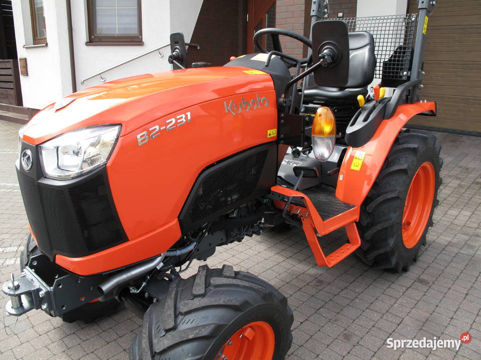 Mini Traktorek Kubota B2-231 4X4 23KM Ogrodniczy Nowy VAT23%