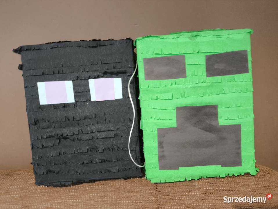 Piniata urodziny Minecraft enderman małopolskie Kraków