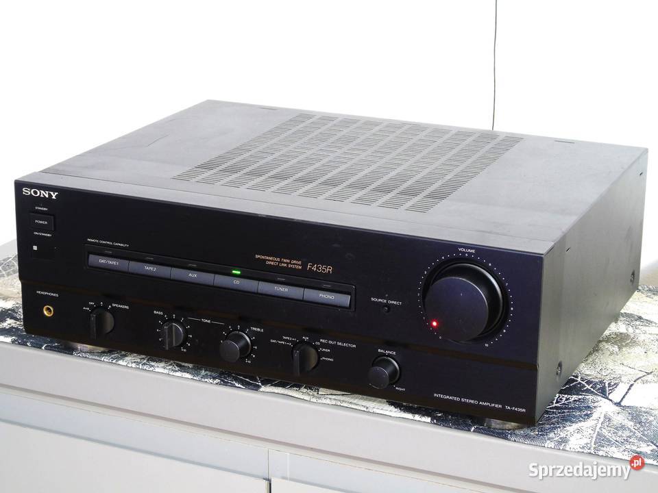 Wzmacniacz Sony TAF435 sprawny i mocny DOSTAWA Wzmacniacze i pokrewne Jasło