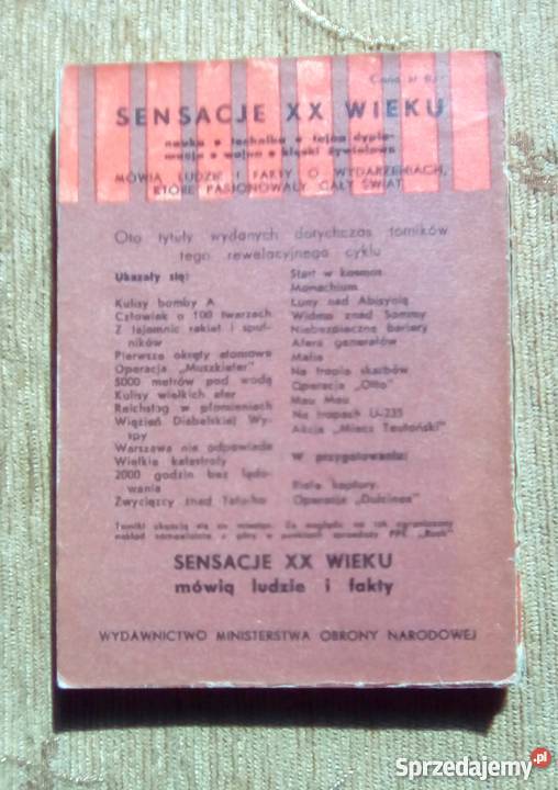 SĄD NARODÓW Tadeusz SZAFAR Sensacje XX wieku thrillery, sensacyjne Proza i poezja lubelskie