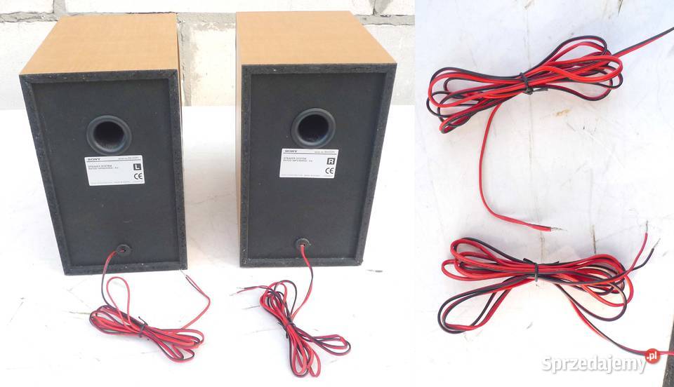 Kolumny głośniki Sony SSCCP1 2way 2x25W 6om Bass wielkopolskie Godziesze Wielkie