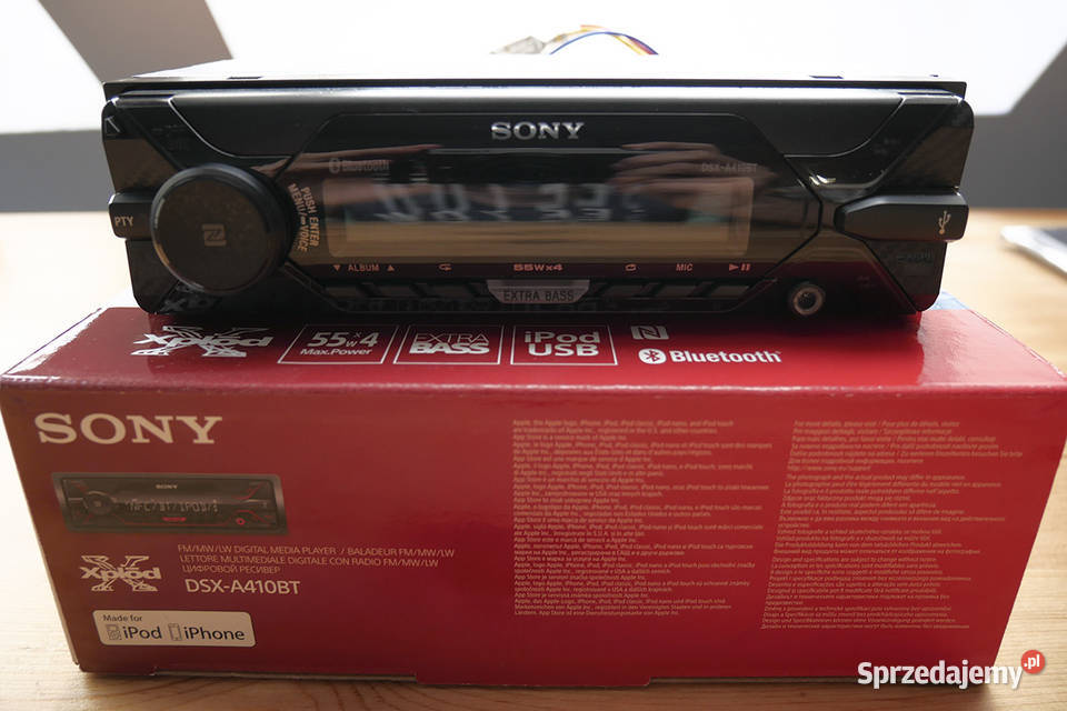 Radio samochodowe Sony DSXA410BT zachodniopomorskie Koszalin