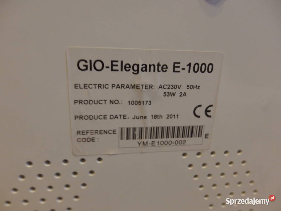 Mikrodermabrazja GIOElegante E1000 Grzechynia