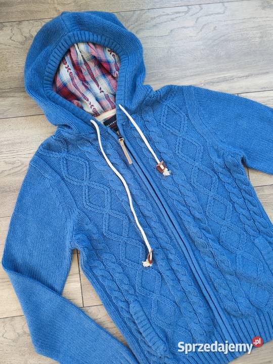 Męski niebieski sweter Reserved S Jumper Odzież codzienna podkarpackie