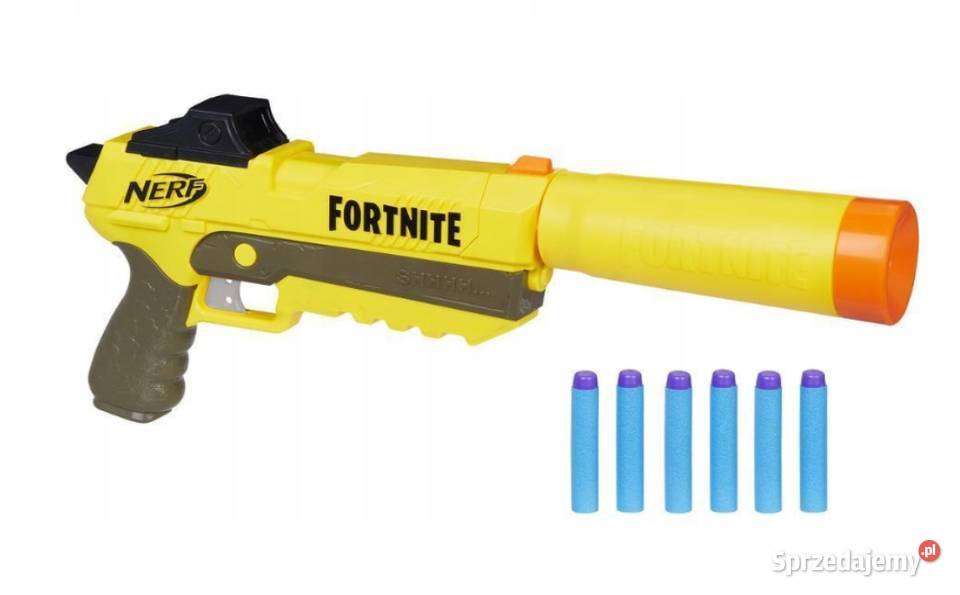 NERF FORTNITE SNEAKY SPRINGER PISTOLET STRZAŁKI Aleksandrów Łódzki