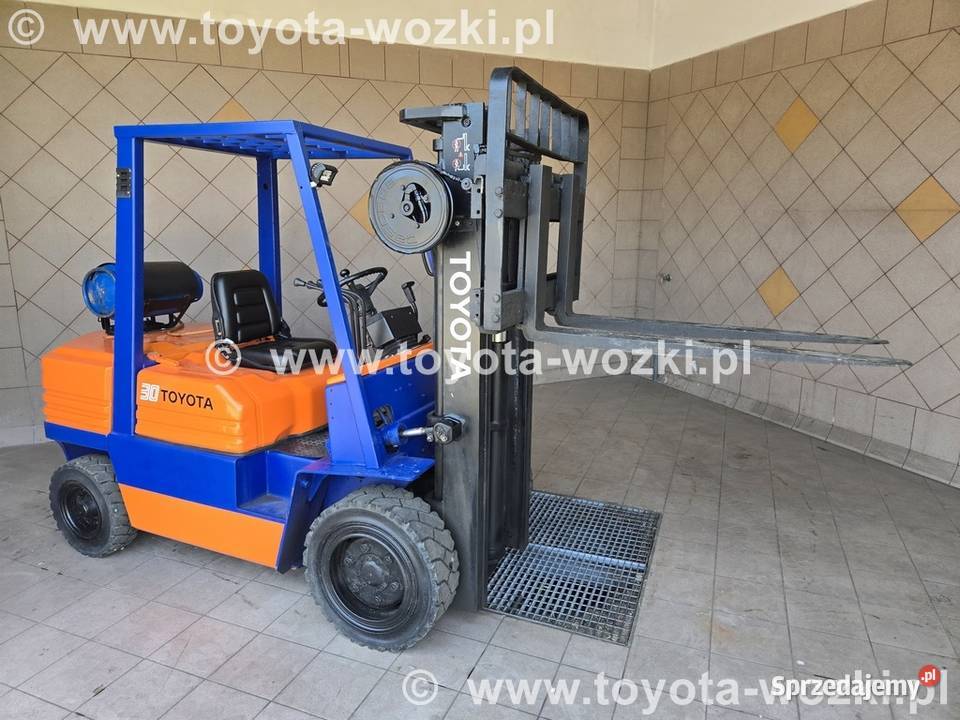 Wózek widłowy TOYOTA 5FG30 wolny skok przesuw b Mysłowice