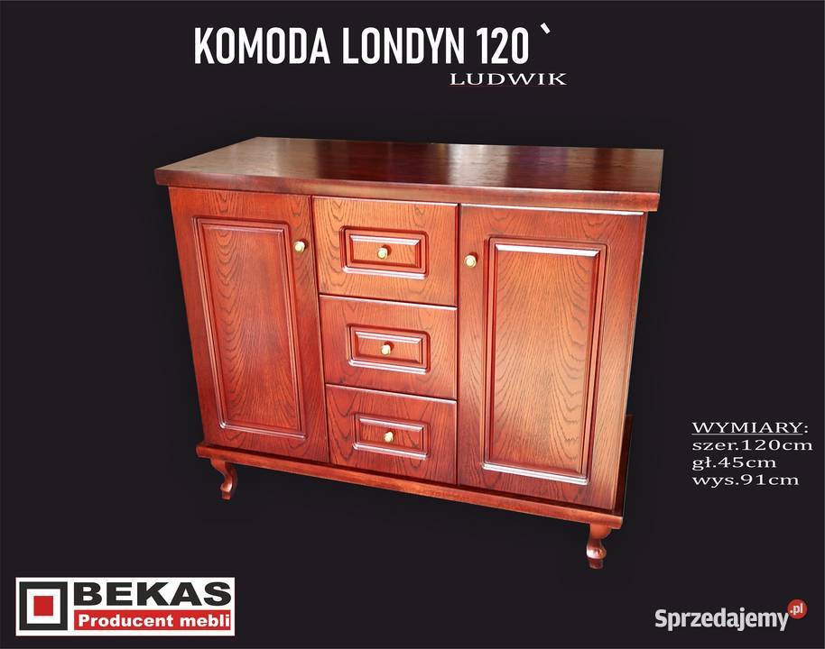 Ludwik Śliczna Komoda Front Londyn MEBLE BEKAS