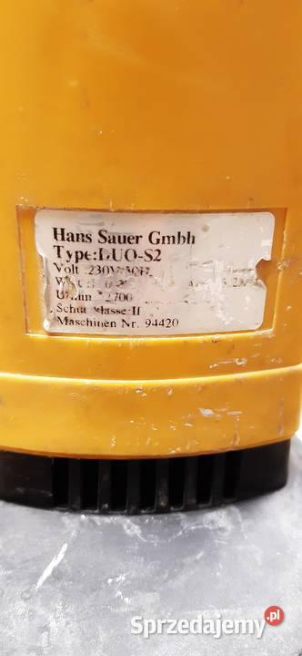 Frezarka do betonu Hans Sauer Duo S2 Nowy Targ sprzedam