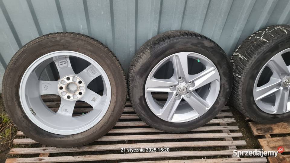 Koła zimowe 16 z czujnikami Toyota Corolla Samochodowe Murowana Goślina