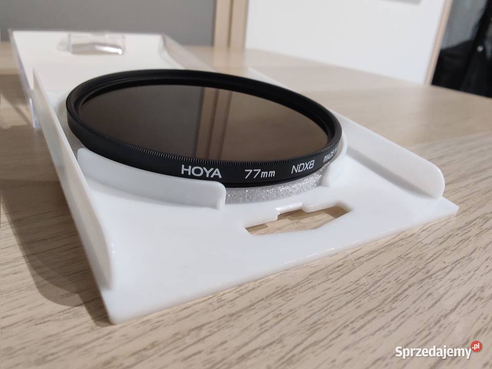 Filtr Hoya szary NDX8 77 mm stan idealny Poznań