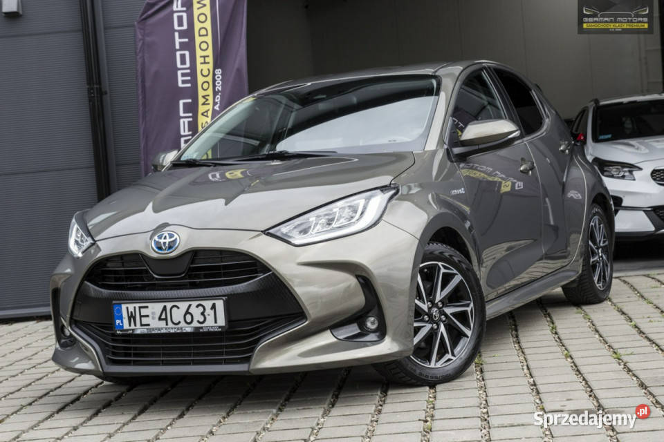 Toyota Yaris LEDY Kamera Automat Gwarancja FV23 szary Dębogórze