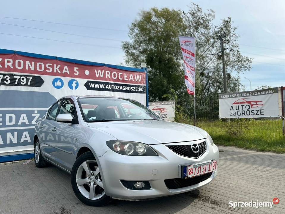 Mazda 3 16 Benzyna 2005 Klimatyzacja Elektryka Rok produkcji 2005 dolnośląskie sprzedam