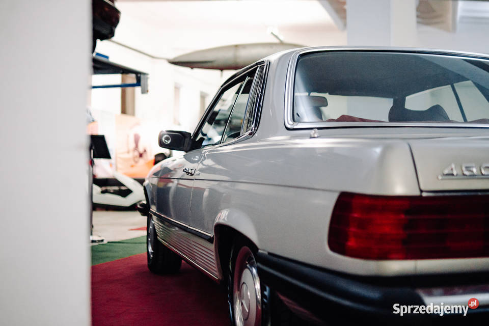 Mercedes 450 SLC Czerwony Środek Bez Korozji 4520cm3 łódzkie Zgierz