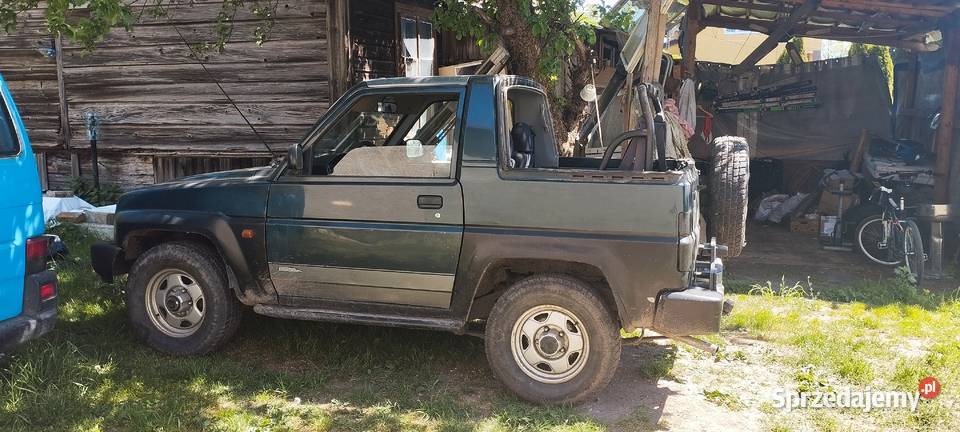 Daihatsu Feroza 4x4 Terenowy 16 LPG zamiana nieuszkodzony Skarżysko-Kamienna
