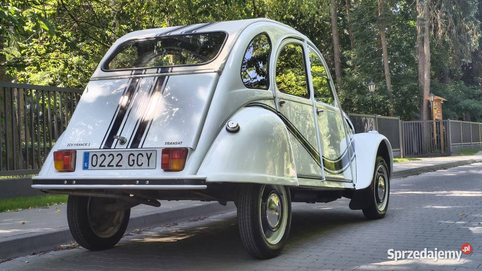 Citron 2CV 602 Stan Wersja Transat Style Bez VAT marża łódzkie