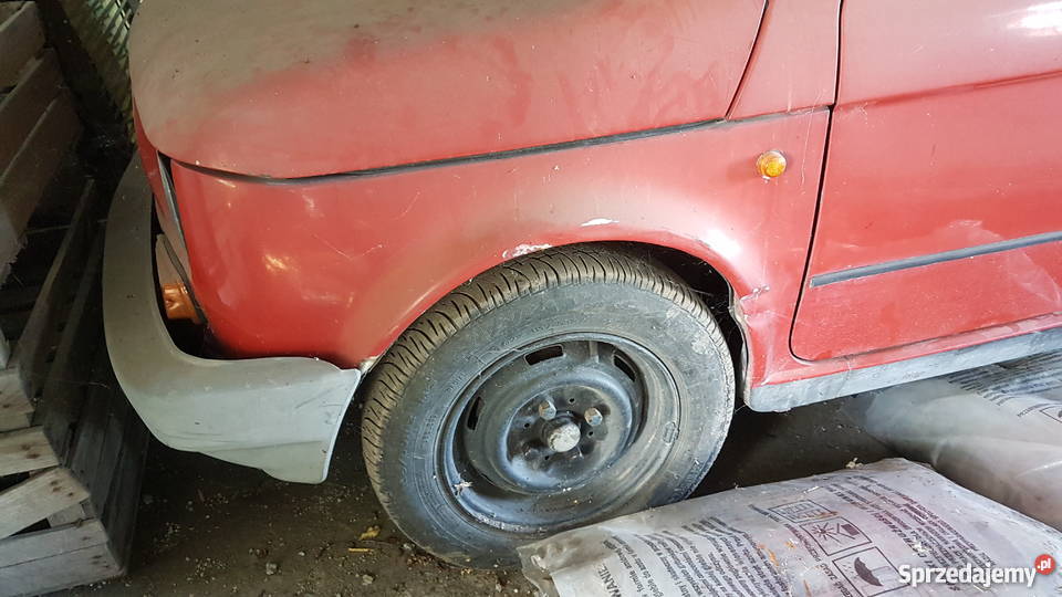 Fiat 126p el 1997 różowy wrzos łódzkie Daszyna