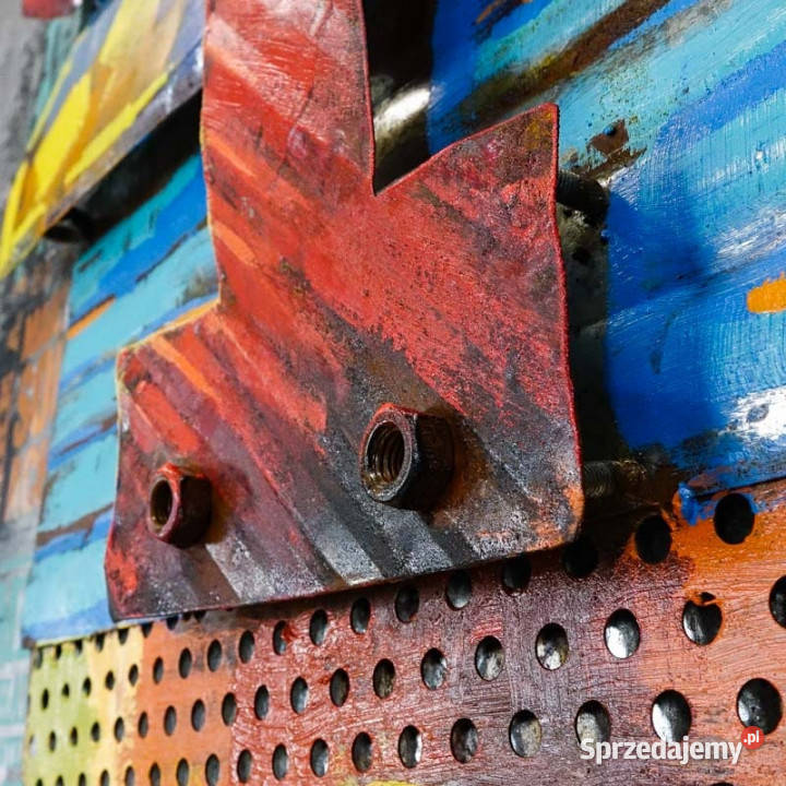 Obraz metalowy 3D LOFT KUBIZM 60x90 inny kolor świętokrzyskie