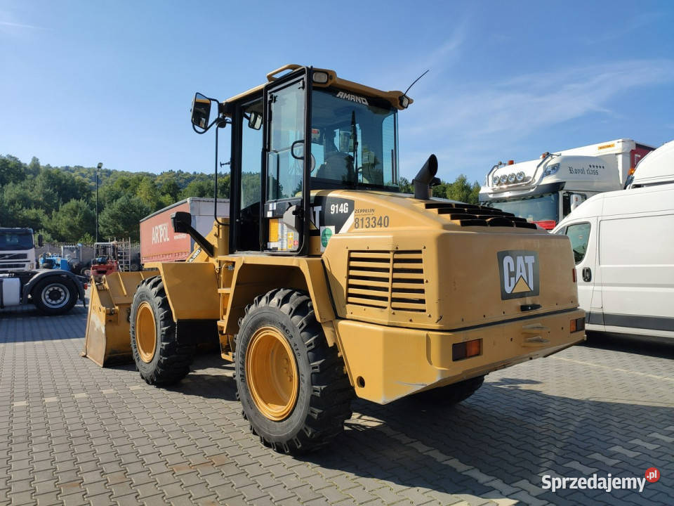 średnia kołowa Caterpillar Cat 914G Klima bez świętokrzyskie Widełki