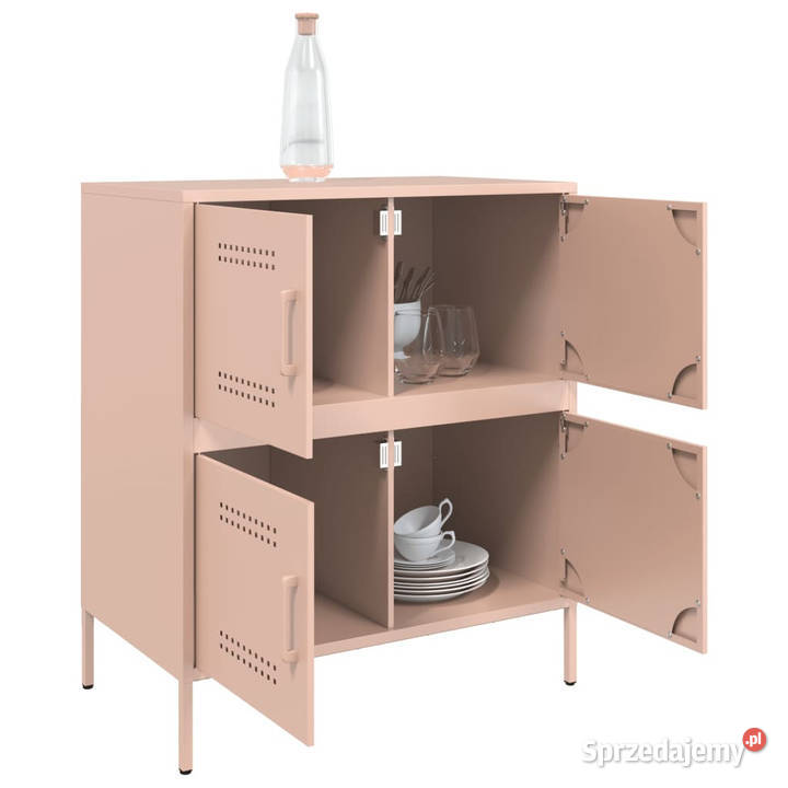 Szafka różowa 68x39x79 stal WM842953 mazowieckie