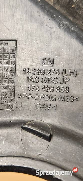 OPEL CORSA E KRATKA LEWA ZDERZAKA PRZÓD 13399275 Międzychód