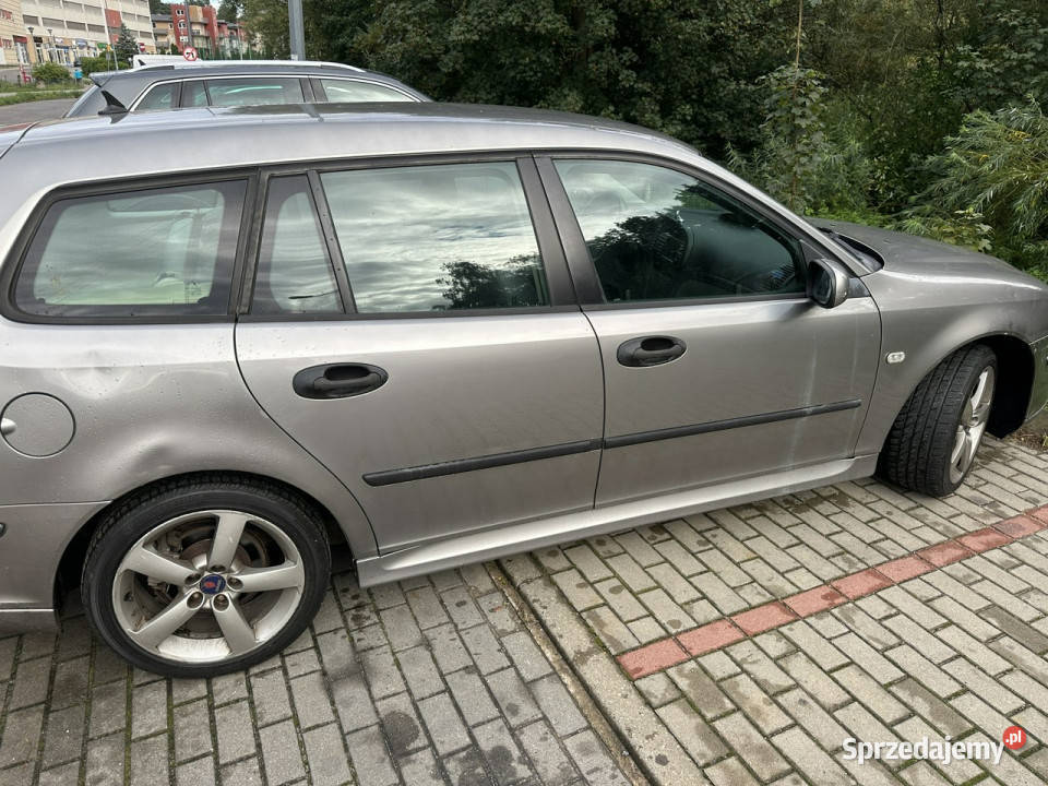Saab 93 150 klimatronik parktronik pół skóry wspomaganie kierownicy Wejherowo sprzedam