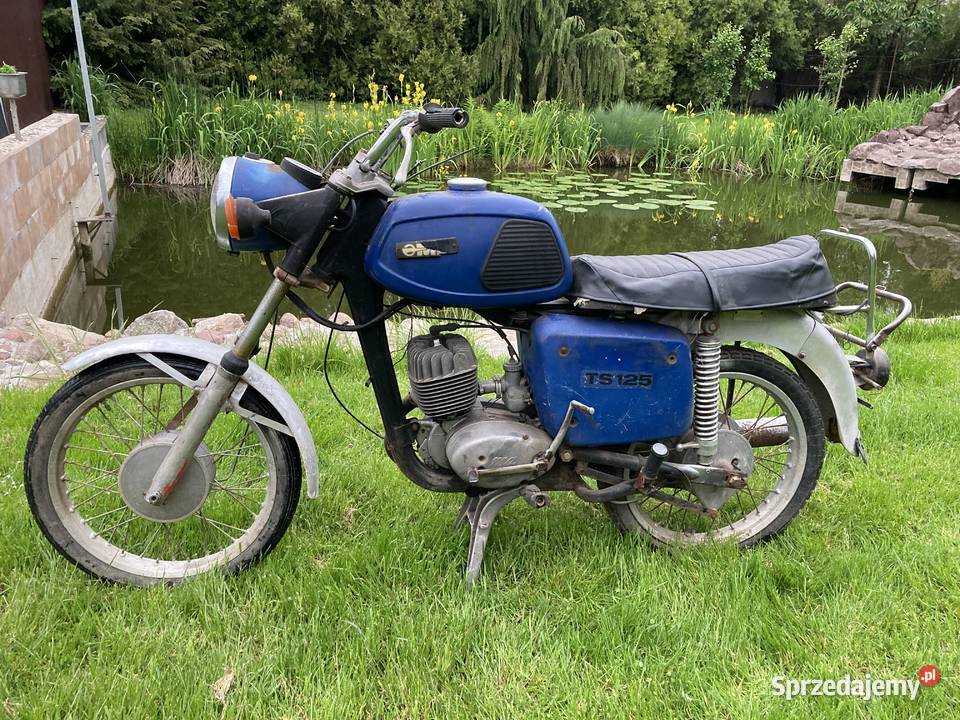 MZ TS125 łódzkie Żychlin