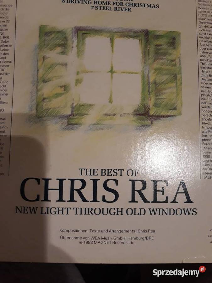 CHRIS REA Light Trough Old Windows rock podkarpackie Rzeszów