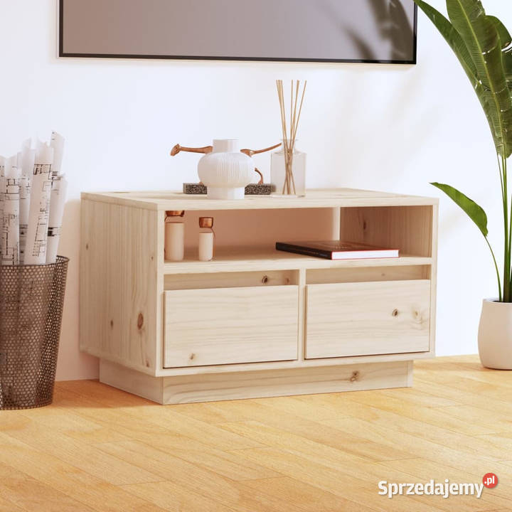 Szafka pod telewizor 60x35x37 lite drewno Warszawa