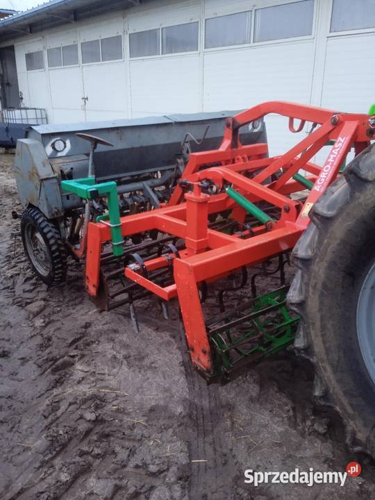 Agregat uprawowo siewny Agromasz poznaniak 27 nieuszkodzony Kępno sprzedam