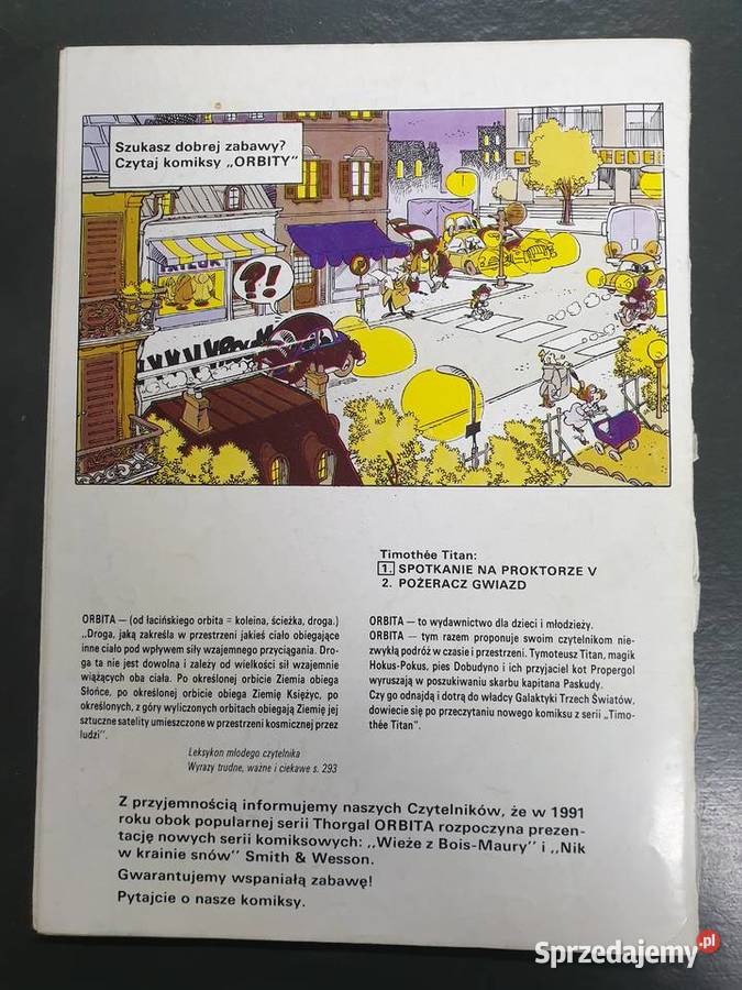 Zestaw 9ciu komiksów polskie wydania Gdynia