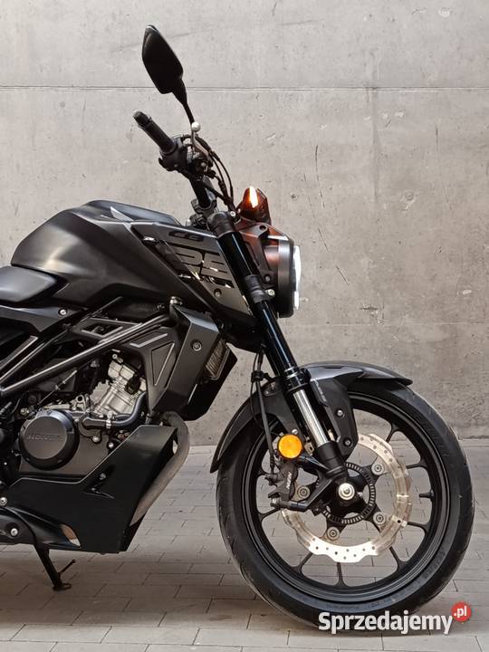 Honda CB125R 2019r Black Edition TRANSPORT cb125 Łódź