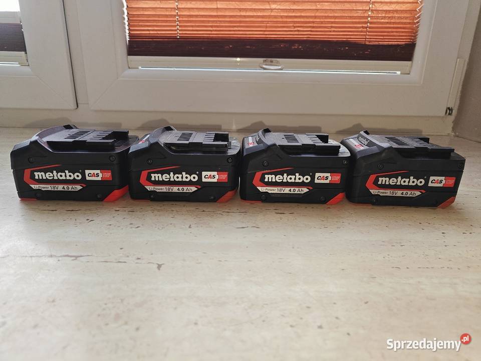 Akumulator bateria Metabo LiPower 18 V 40Ah Skarżysko-Kamienna