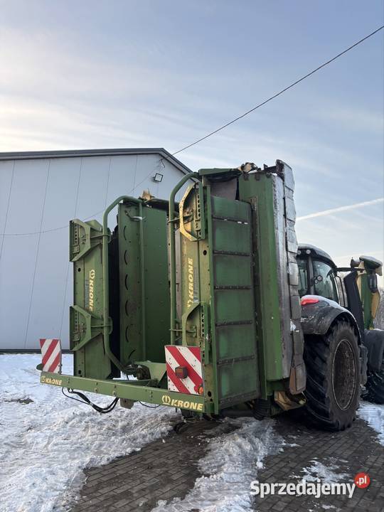 Kosiarka Krone 9140 CV Collect motyl z taśmami mazowieckie Myszyniec