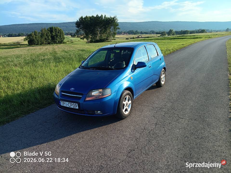 Daewoo Kalos 14 B Super stan klimatyzacja Kalos Jeziorko sprzedam